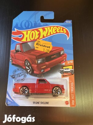 Hot Wheels '91 GMC Syclone Új