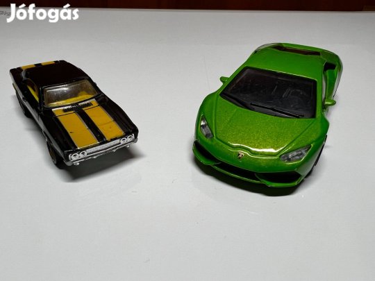 Hot Wheels, Burago kisautók vegyesen (Dodge, Lamborghini)
