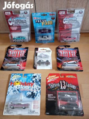 Hot Wheels, Maisto, Majorette, Johnny Lightning modellautók