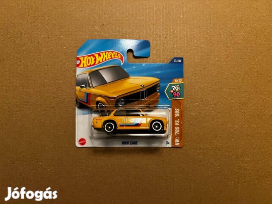Hot Wheels - BMW 2002 - okkersárga
