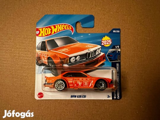 Hot Wheels - BMW 635 CSi - narancssárga