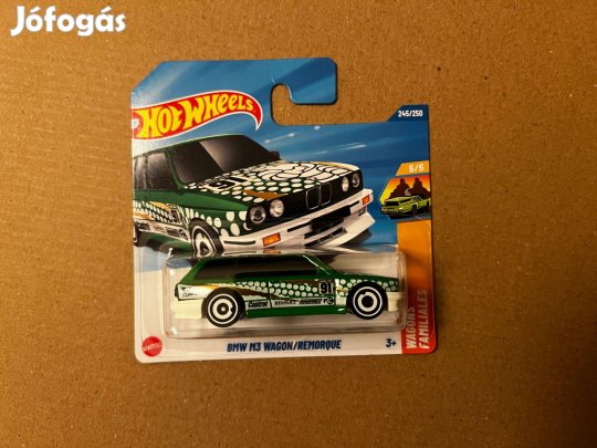 Hot Wheels - BMW M3 Wagon - tic-tac zöld