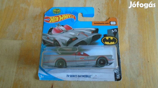 Hot Wheels - Batman autó - Batmobile - ezüst-szürke - Modell - új