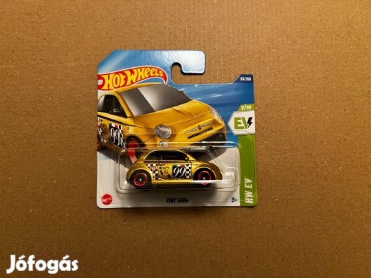 Hot Wheels - Fiat 500e - arany