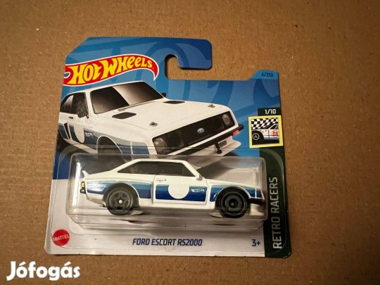 Hot Wheels - Ford Escort RS2000 - fehér