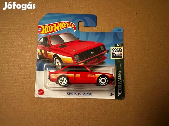 Hot Wheels - Ford Escort RS2000 - piros