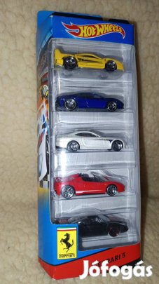 Hot Wheels - HW Race Ferrari 5 pack (2013-as kiadás) 