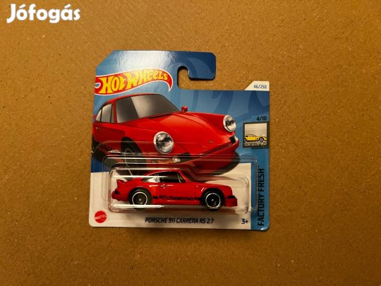 Hot Wheels - Porsche 911 Carrera RS 2.7 - piros
