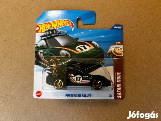Hot Wheels - Porsche 911 Rallye - zöld