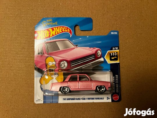 Hot Wheels - The Simpsons Family Car - pink