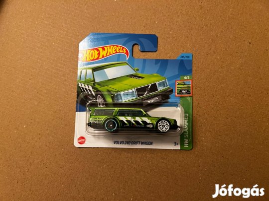Hot Wheels - Volvo 240 Drift Wagon - zöld