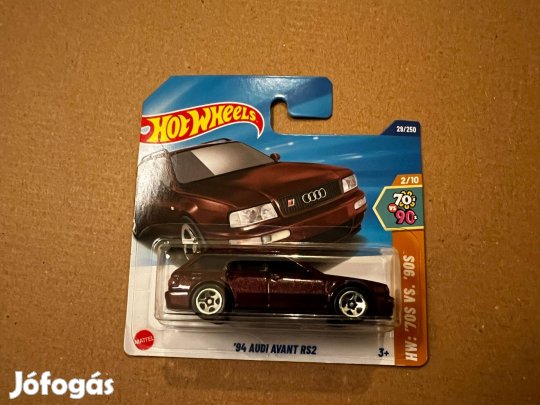 Hot Wheels - '94 Audi Avant RS2 - bordó