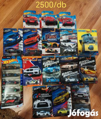 Hot Wheels és Matchbox kisautó gyűjtemény Bmw Audi Mercedes stb