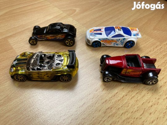Hot Wheels kisutók (kb. 6-8 cm)