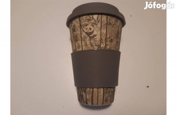 Hőtarrtó bögre pohár termosz panda mintával