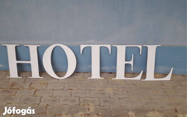 Hotel reklám tábla felirat nagy méret
