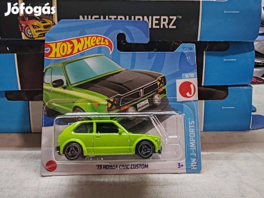 Hotwheels '73 Honda Civic Custom