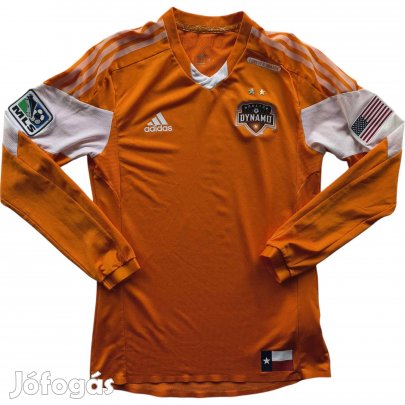 Houston Dynamo 2013-14 Adidas hazai Player Issue foci mez M-es