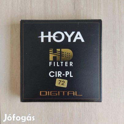 Hoya HD Cir-Pol cirkurális polárszűrő 72 mm újszerű