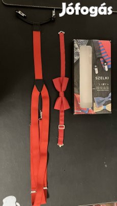 Hózentróger, csokornyakkendő (férfi kellék)