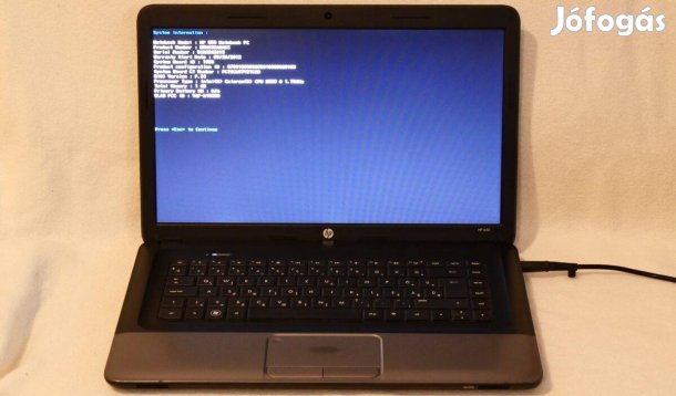 Hp 650 laptop + töltő retró zni