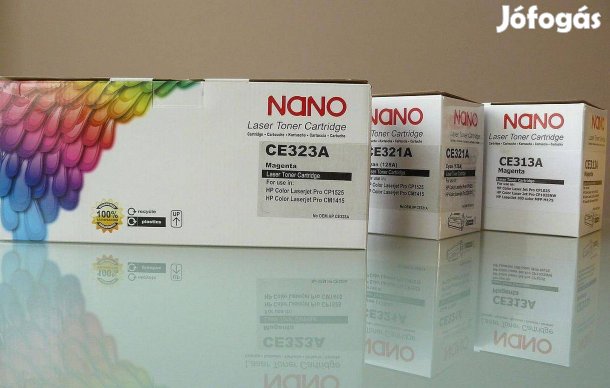 Hp CE323A vörös toner , Hp CE323 toner , Hp CE-323 magenta toner