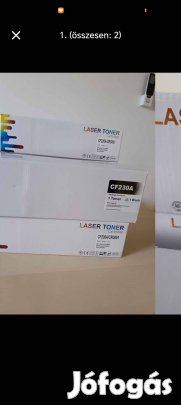 Hp CF230A/CRG051 fekete toner Új