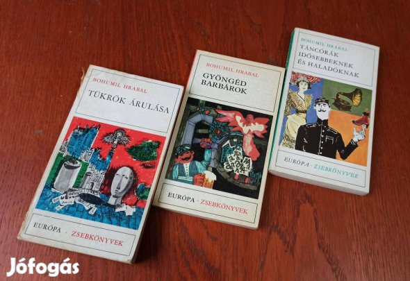 Hrabal könyvcsomag / 3 db könyv
