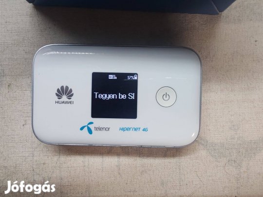 Huawei E5377T lte (4g) pocket router (yettel-telenor függő)