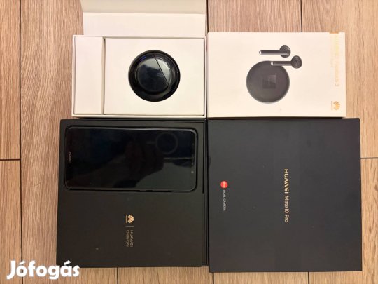 Huawei Mate 10 Pro és free buts3 füles