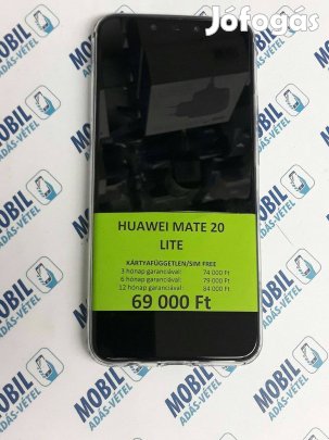 Huawei Mate 20 Lite, független, garanciaval, 1. Kép