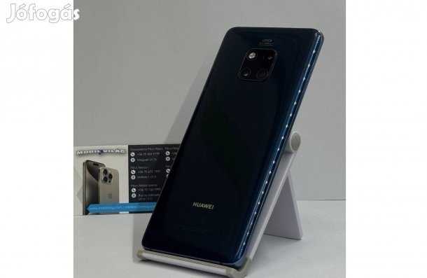 Huawei Mate 20 Pro 128GB Kék, Használt Garanciával