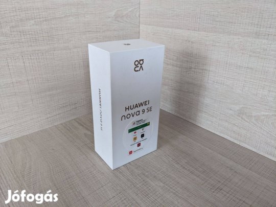 Huawei Nova 9 SE 5G, Black, 8/128 GB, Dual SIM, Új!
