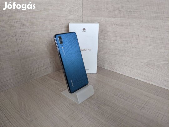 Huawei P20, Blue, 128 GB, Dual SIM, Újszerű