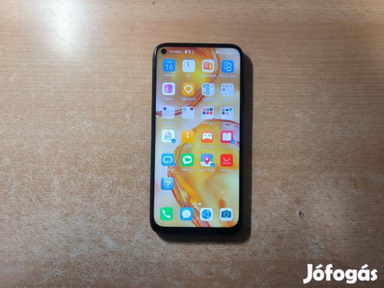 Huawei P40 Lite 8/128GB Dual Független Fekete Garis !