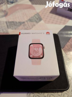 Huawei Watch Fit 3 Active Pink - garanciális, sosem használt