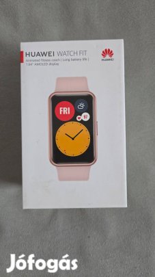 Huawei Watch Fit, okosóra, rose gold