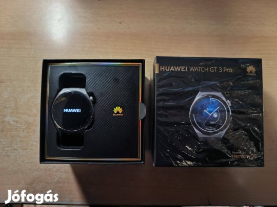 Huawei Watch GT 3 Pro 46mm Okosóra Újszerű Titán Garival !