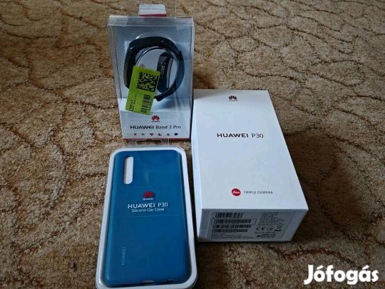 Huawei p30 128/6 +okoskarkötő!