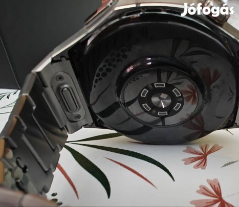 Huawei watch GT5 pro titanium tok, titánium szíj garis