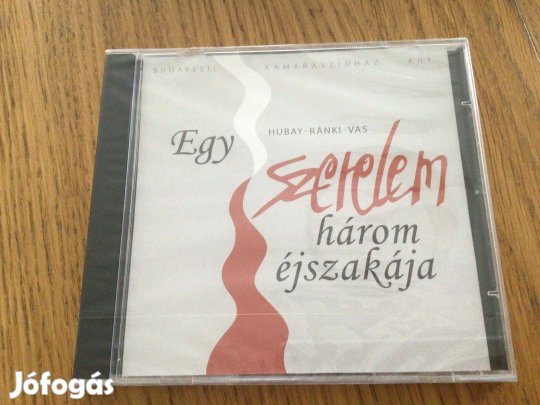 Hubay - Ránki - Vas: Egy szerelem három éjszakája /Bontatlan CD/