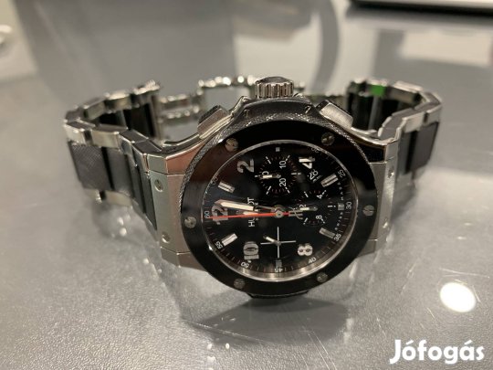 Hublot evo Ceramic steel 44mm új allapot ! Rolex breitling mellé...
