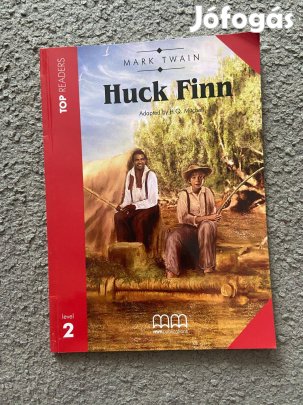 Huck Finn angol nyelvű könyv+munkafüzet egyben
