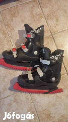 Hudora hoki/műkorcsolya 38  használt, élvédőkkel