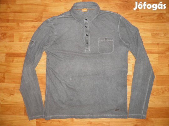 Hugo BOSS Orange Peyton Pocket Ff Garment Dyed Pólóing -Újsz -M -90Eur