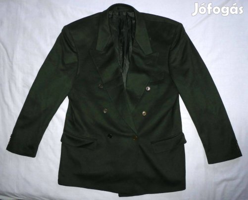 Hugo Boss Loro Piana férfi 52 méretű 100% kasmír luxus öltöny kabát