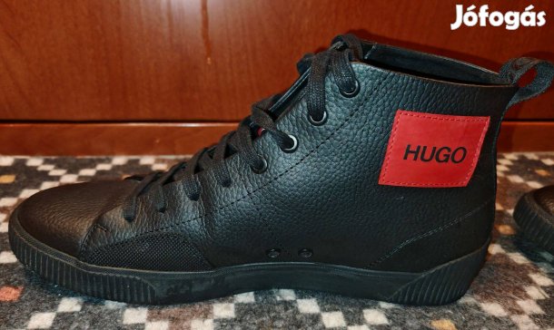 Hugo Boss Zero Hito grph bőr magas szárú cipő (42)