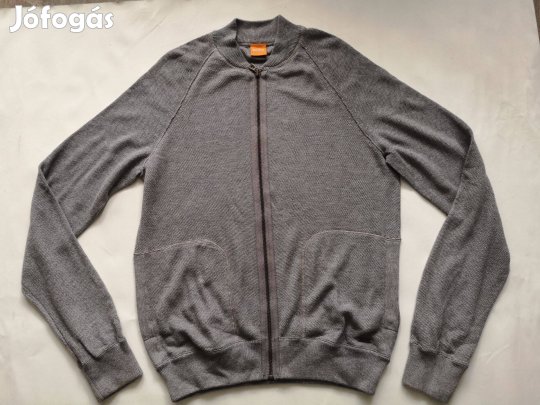 Hugo Boss cipzáros pulóver S méretű