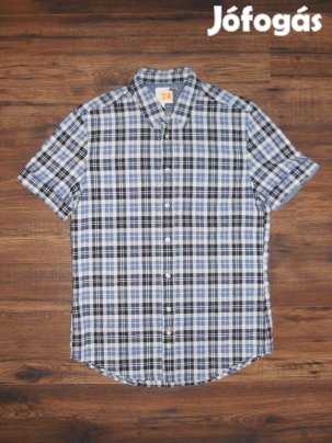 Hugo Boss kockás rövid ujjú ing (L-es)