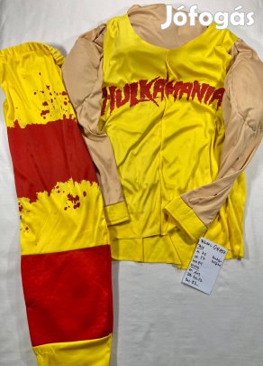 Hulk Hogan jelmez, Pankrátor jelmez, felnőtt jelmez GH197